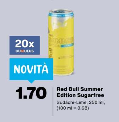 Red Bull Summer Edition Sugarfree