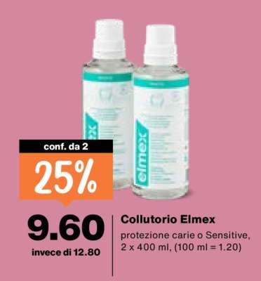 Collutorio Elmex