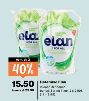 Detersivo Elan