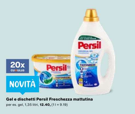 Persil Freschezza mattutina
