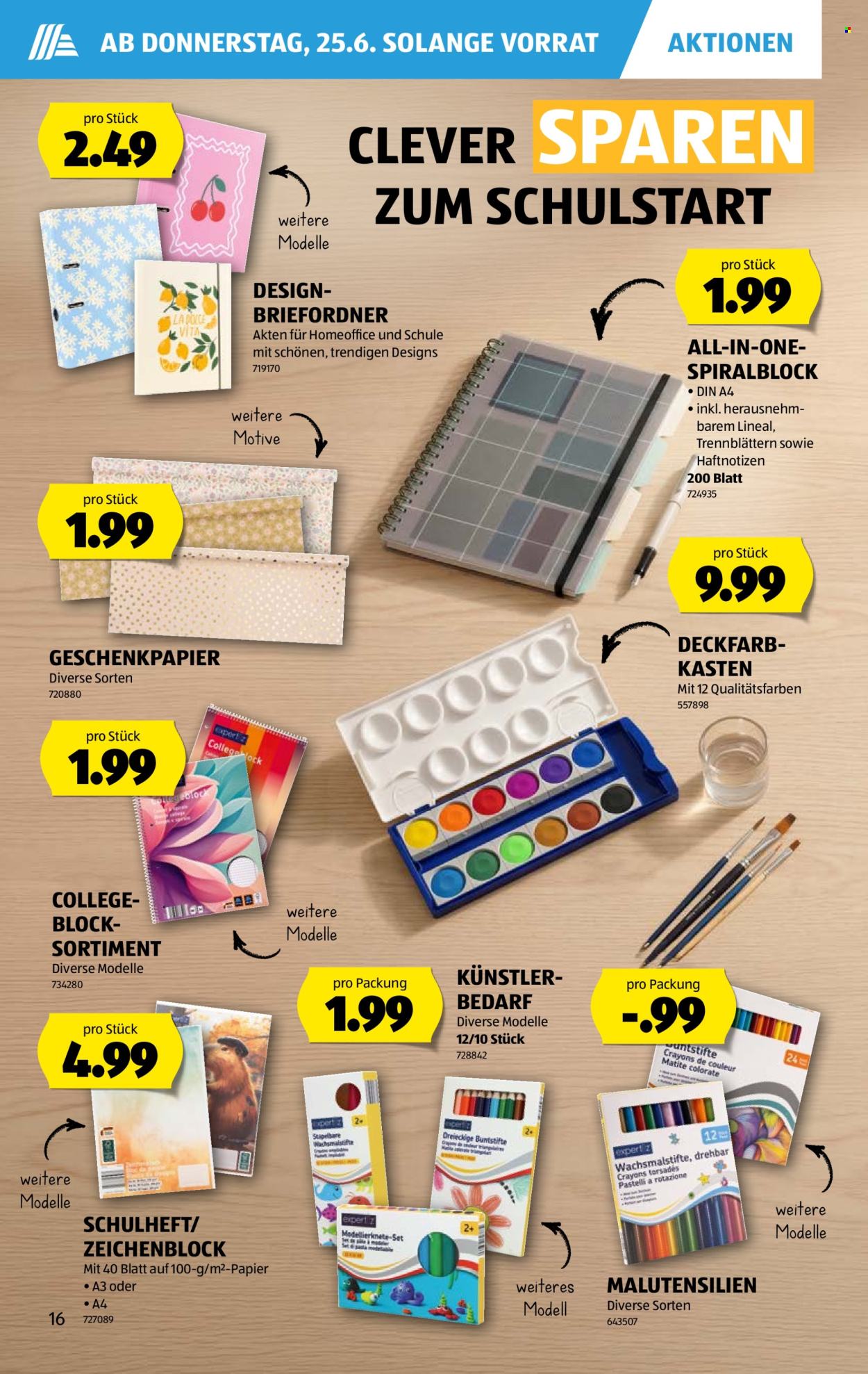 Volantino Aldi - 25.6.2026 - 1.7.2026. Pagina 16. Pagina 16