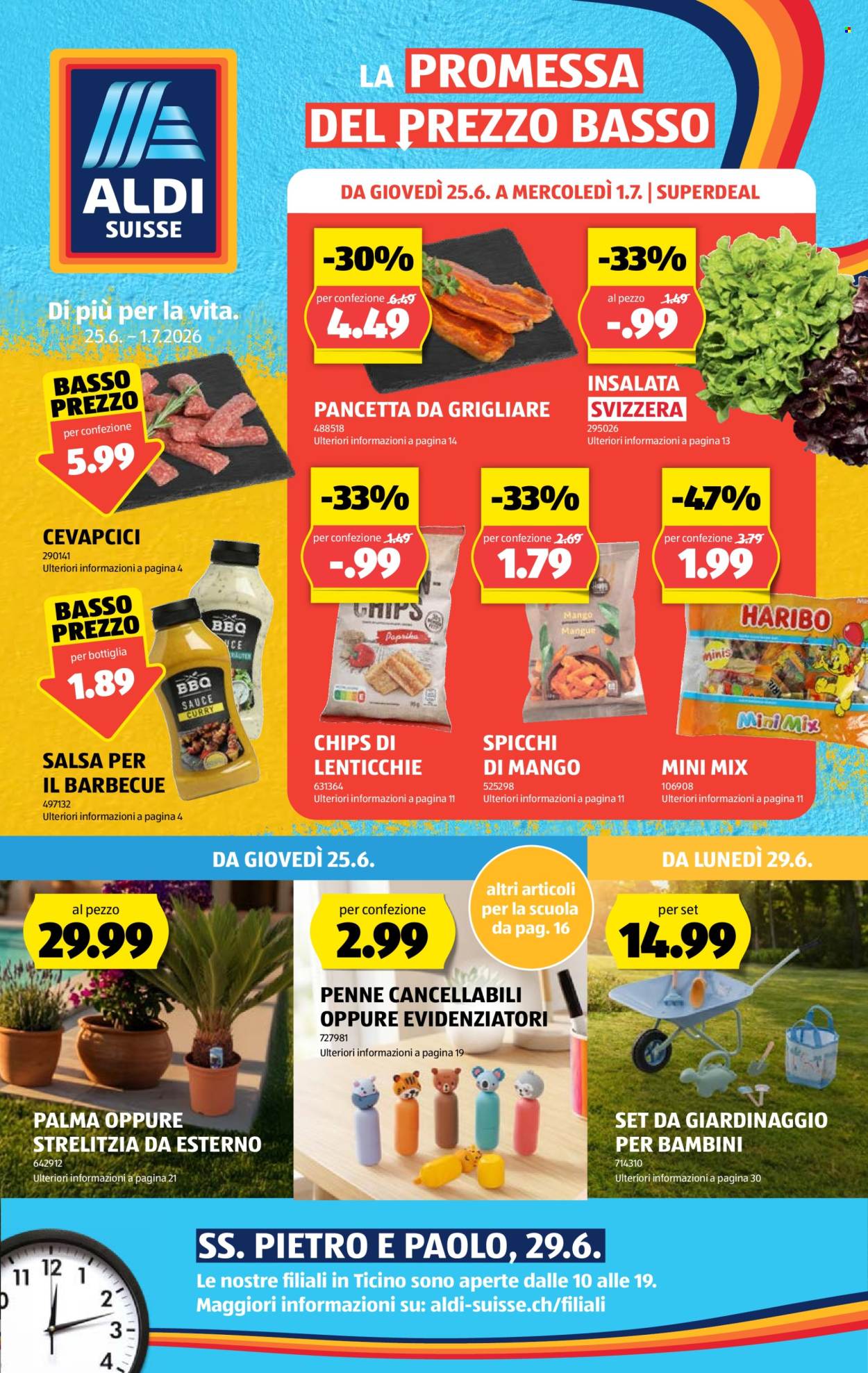 Volantino Aldi - 25.6.2026 - 1.7.2026. Pagina 1. Pagina 1