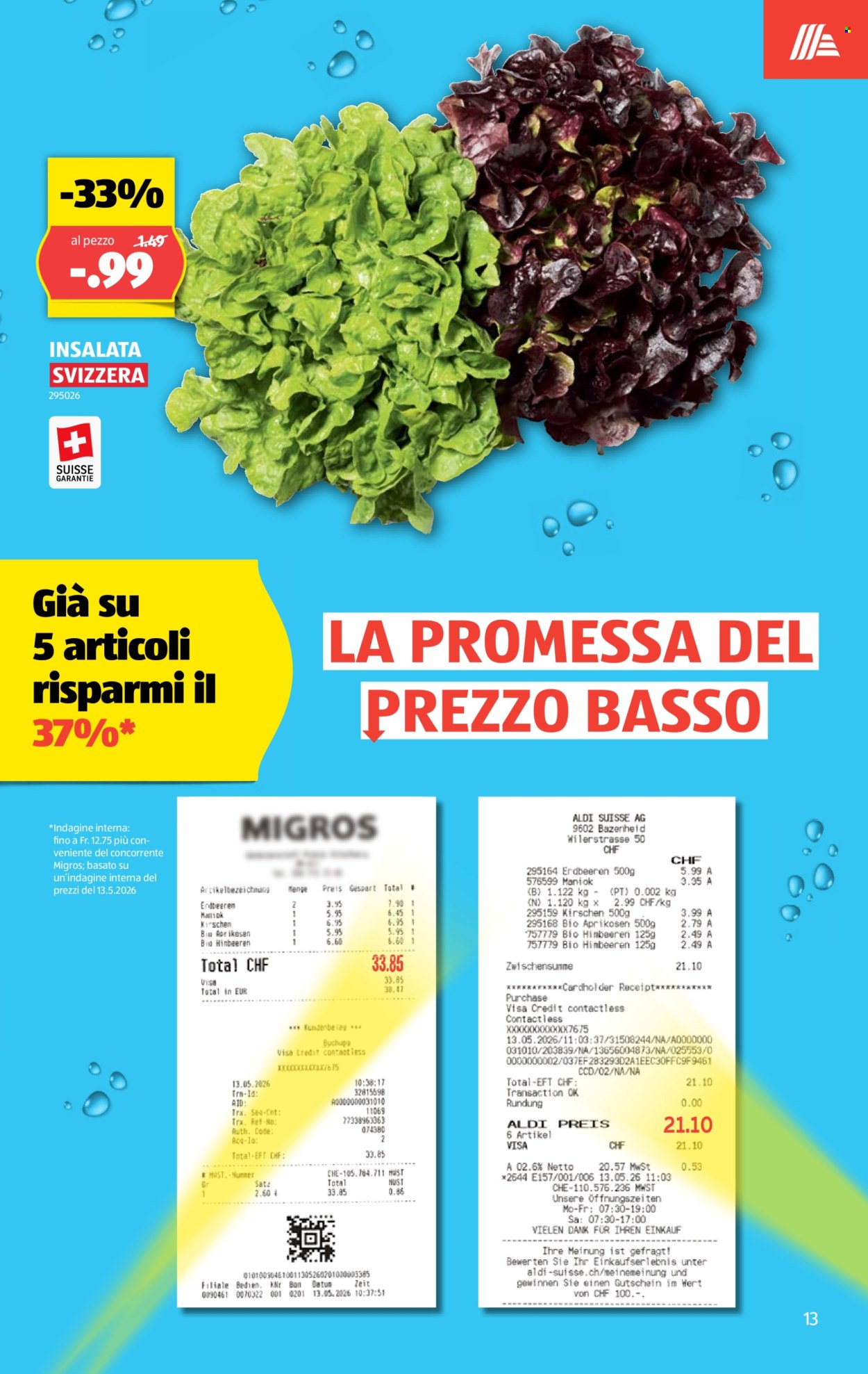 Volantino Aldi - 25.6.2026 - 1.7.2026. Pagina 13. Pagina 13