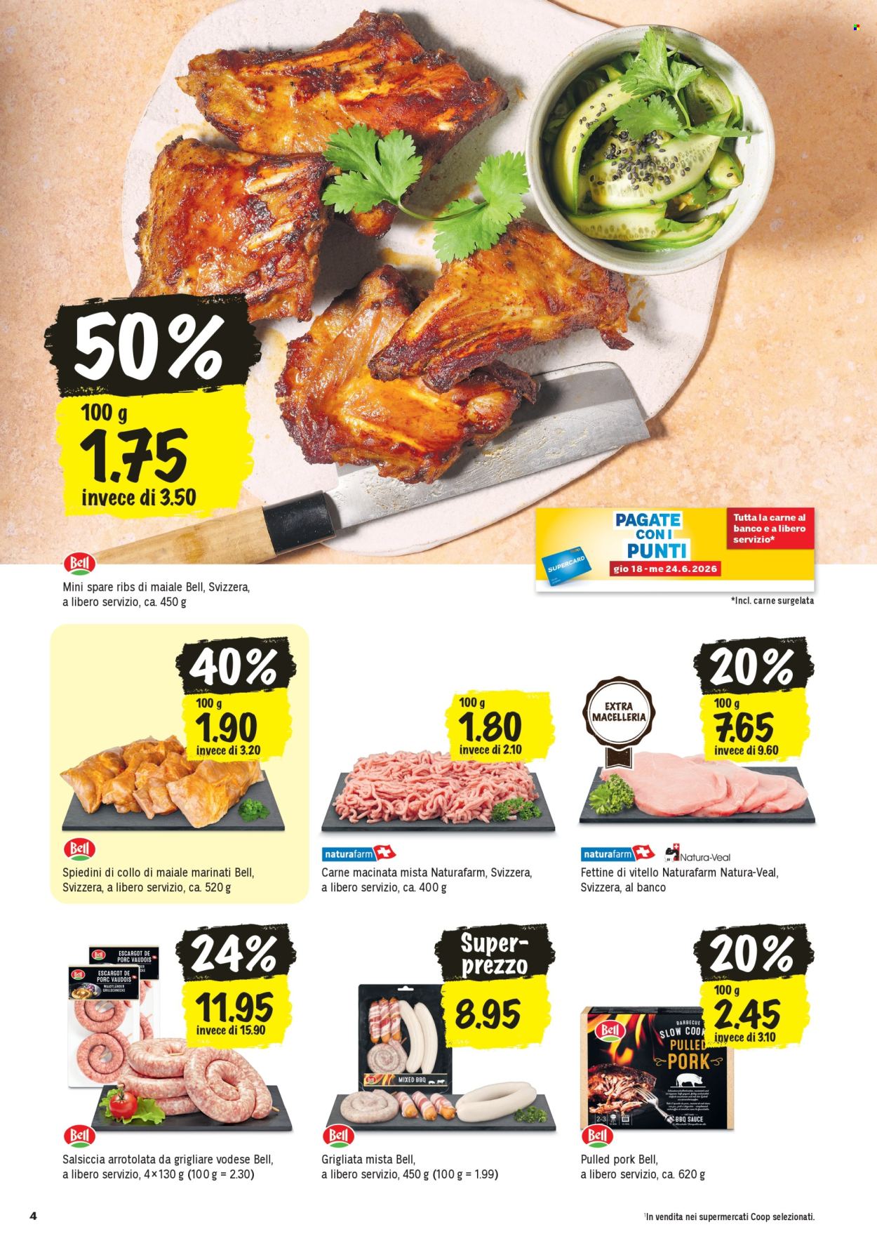 Volantino Coop - 18.6.2026 - 24.6.2026. Pagina 4. Pagina 4