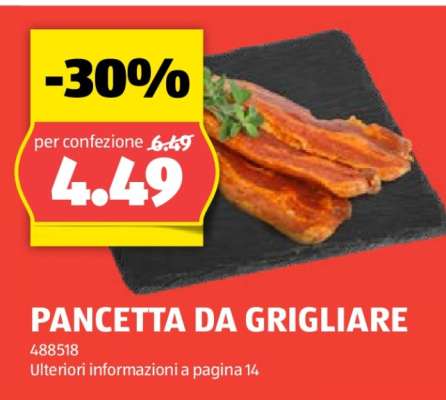 PANCETTA DA GRIGLIARE