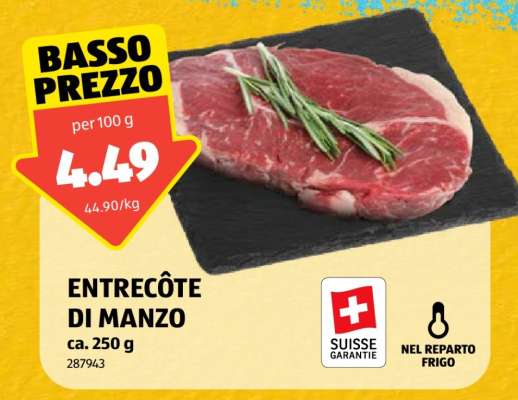 ENTRECÔTE DI MANZO