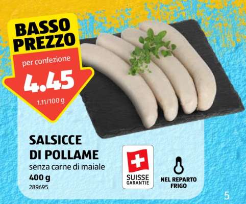 SALSICCE DI POLLAME