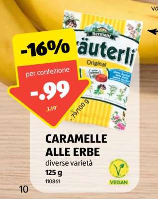 CARAMELLE ALLE ERBE