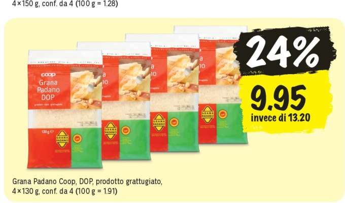 Grana Padano Coop, DOP
