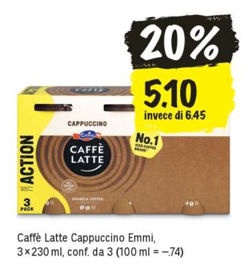 Caffè Latte Cappuccino Emmi