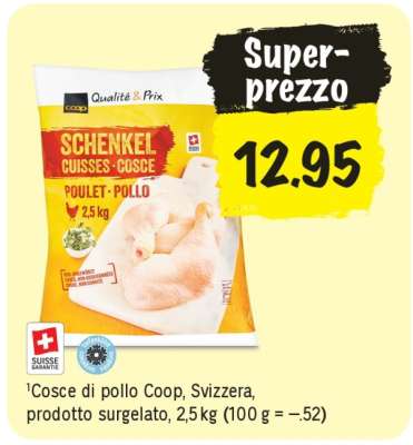 Cosce di pollo Coop