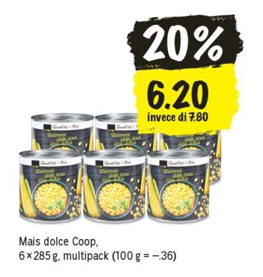 Mais dolce Coop