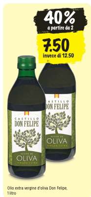 Olio extra vergine d'oliva Don Felipe