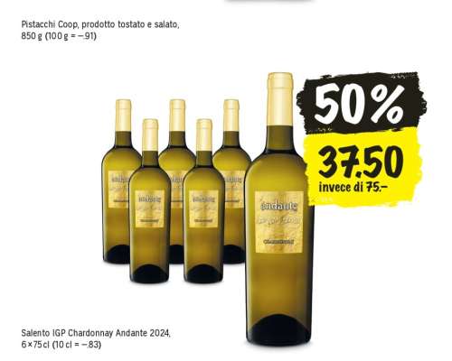 Salento IGP Chardonnay Andante 2024