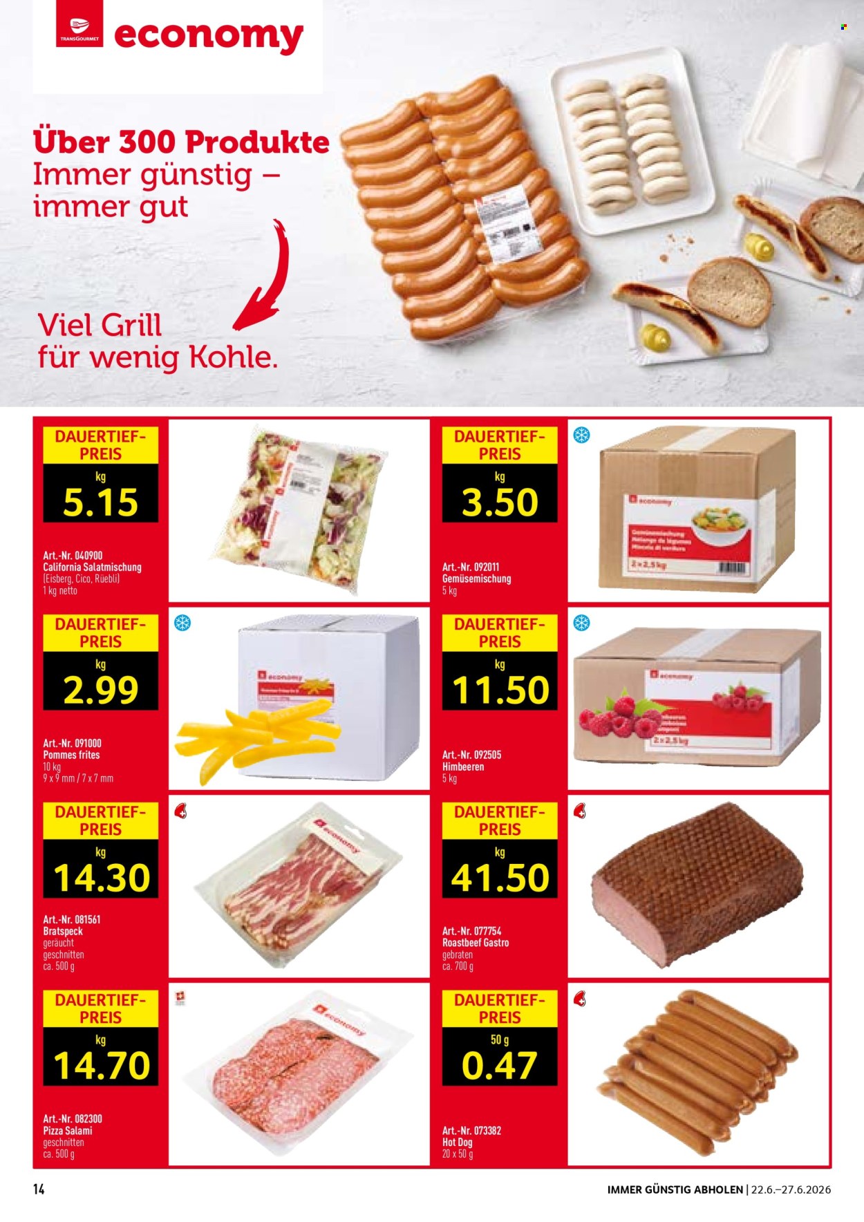 Volantino Prodega - 22.6.2026 - 27.6.2026. Pagina 14. Pagina 14