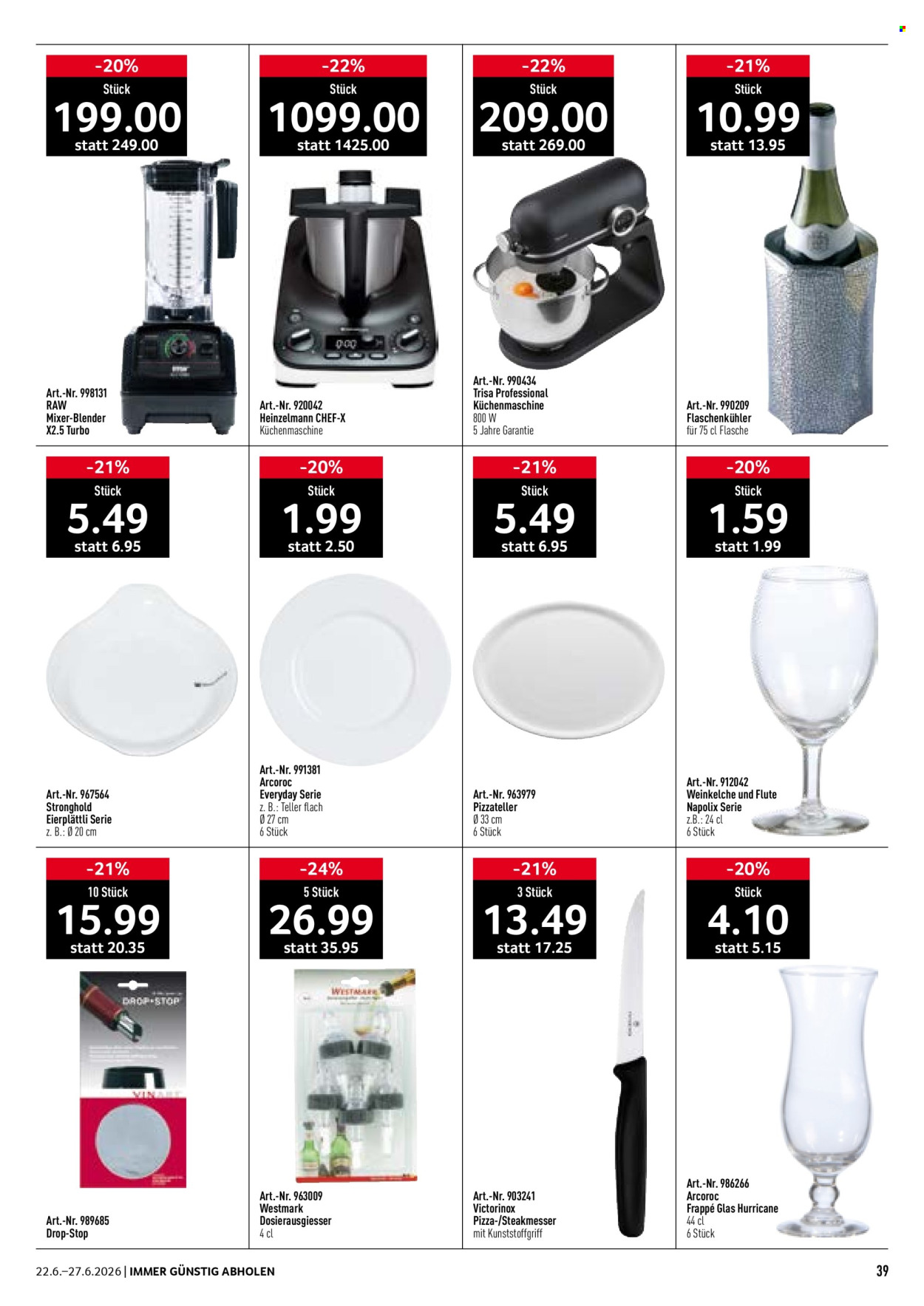 Volantino Prodega - 22.6.2026 - 27.6.2026. Pagina 39. Pagina 39