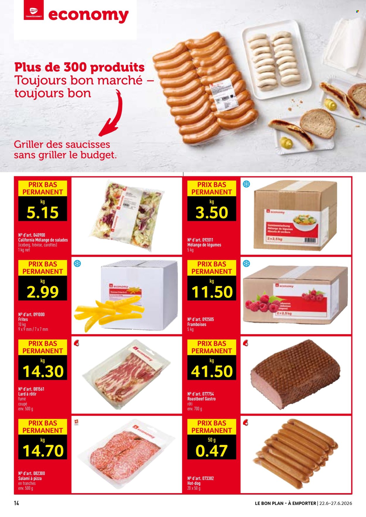 Volantino Prodega - 22.6.2026 - 27.6.2026. Pagina 14. Pagina 14