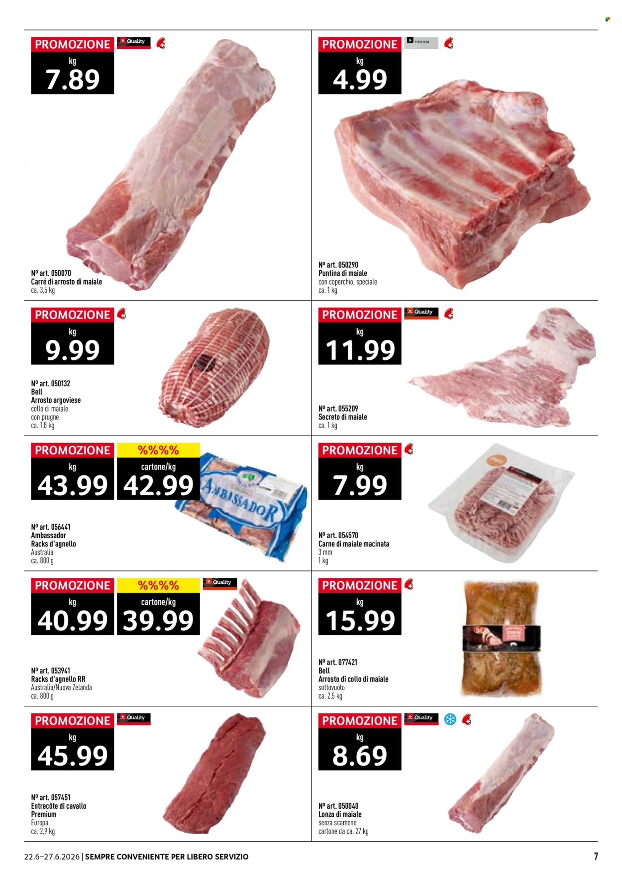Volantino Prodega - 22.6.2026 - 27.6.2026. Pagina 7. Pagina 7