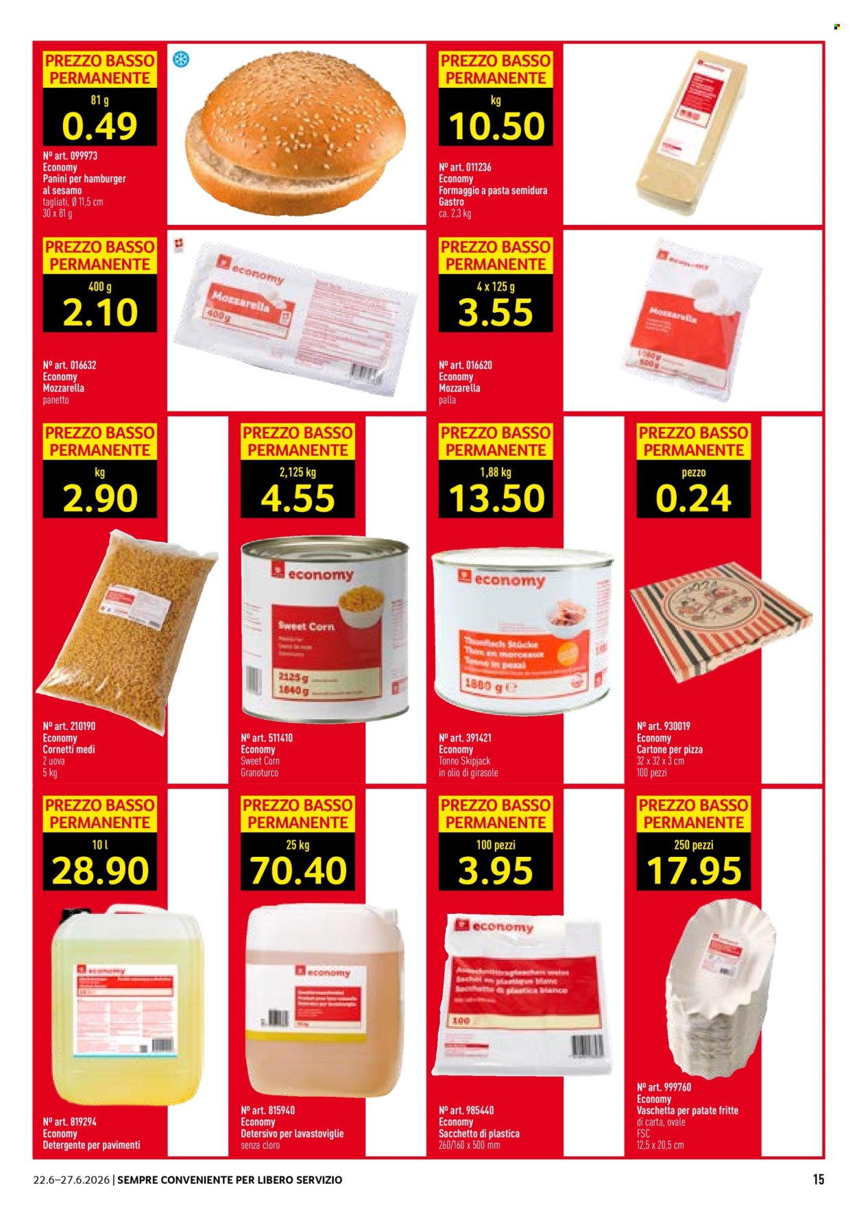 Volantino Prodega - 22.6.2026 - 27.6.2026. Pagina 15. Pagina 15