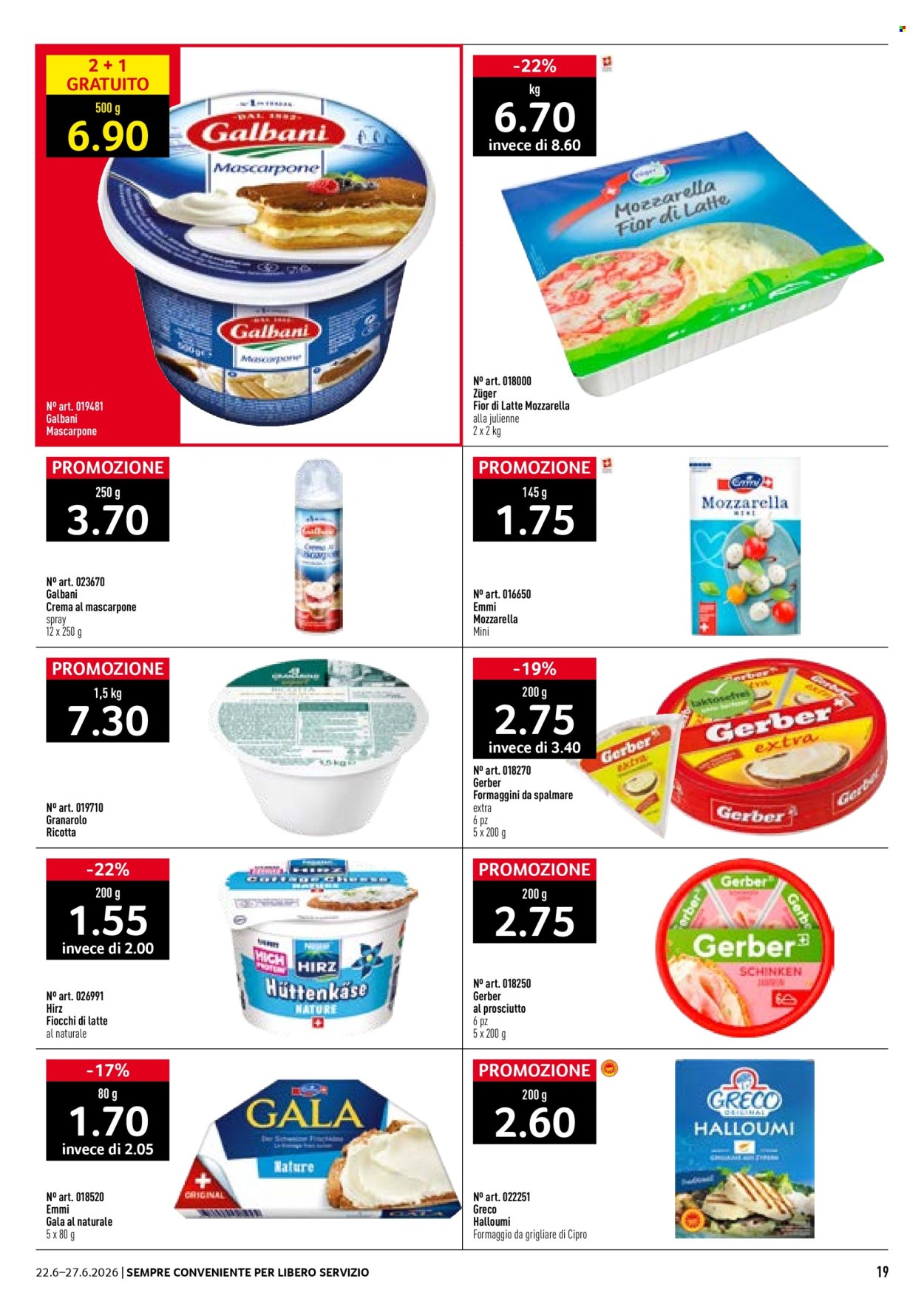 Volantino Prodega - 22.6.2026 - 27.6.2026. Pagina 19. Pagina 19