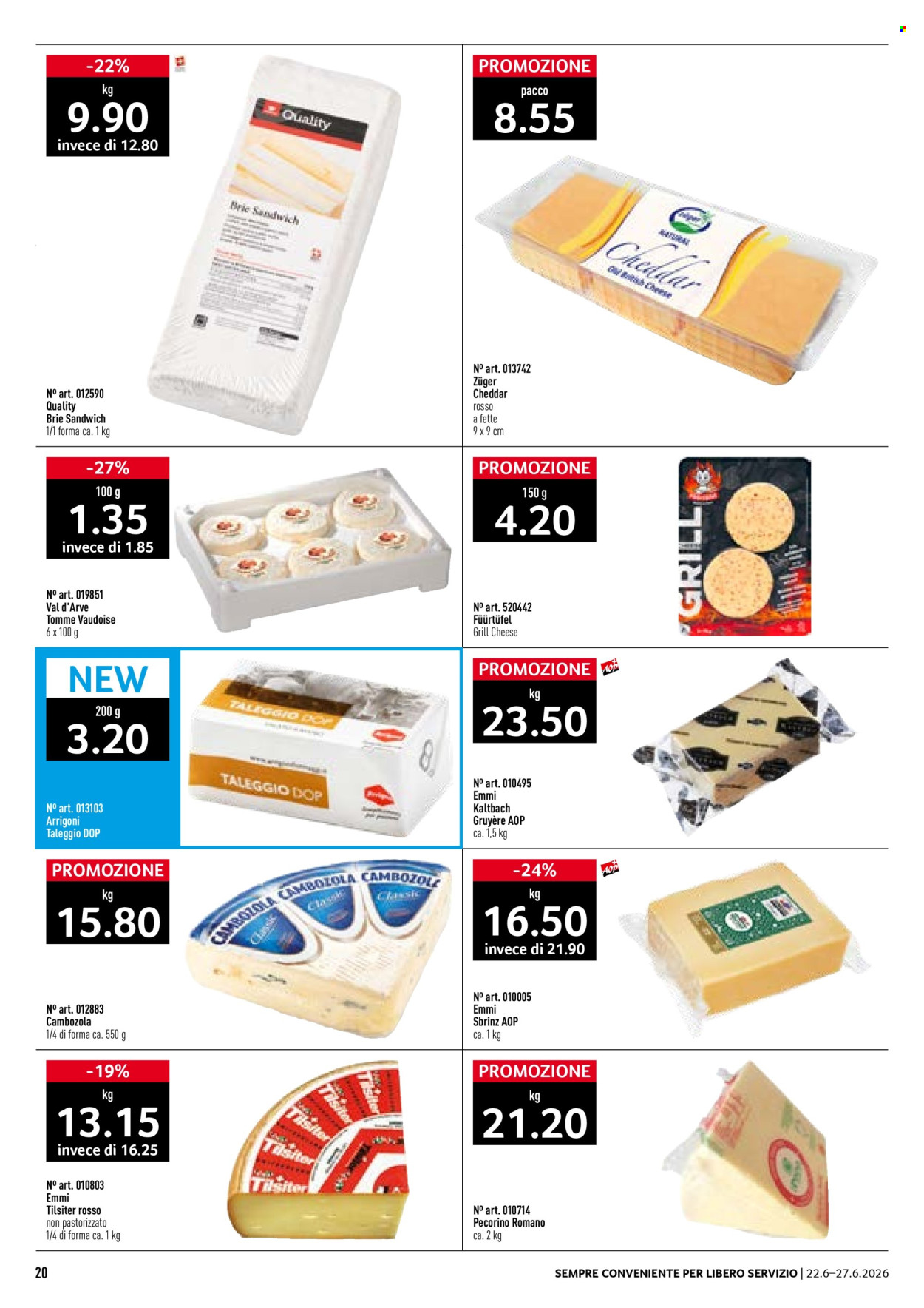 Volantino Prodega - 22.6.2026 - 27.6.2026. Pagina 20. Pagina 20