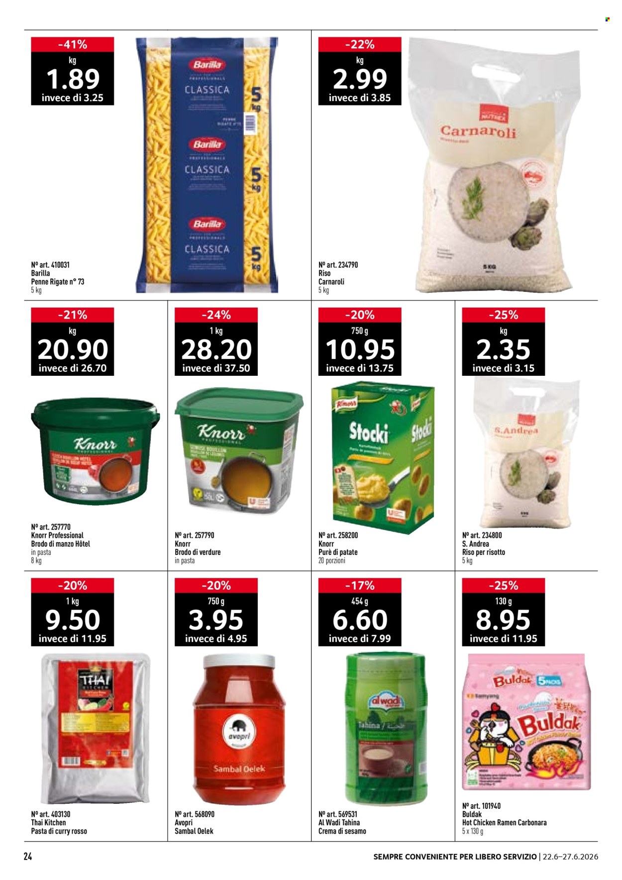 Volantino Prodega - 22.6.2026 - 27.6.2026. Pagina 24. Pagina 24