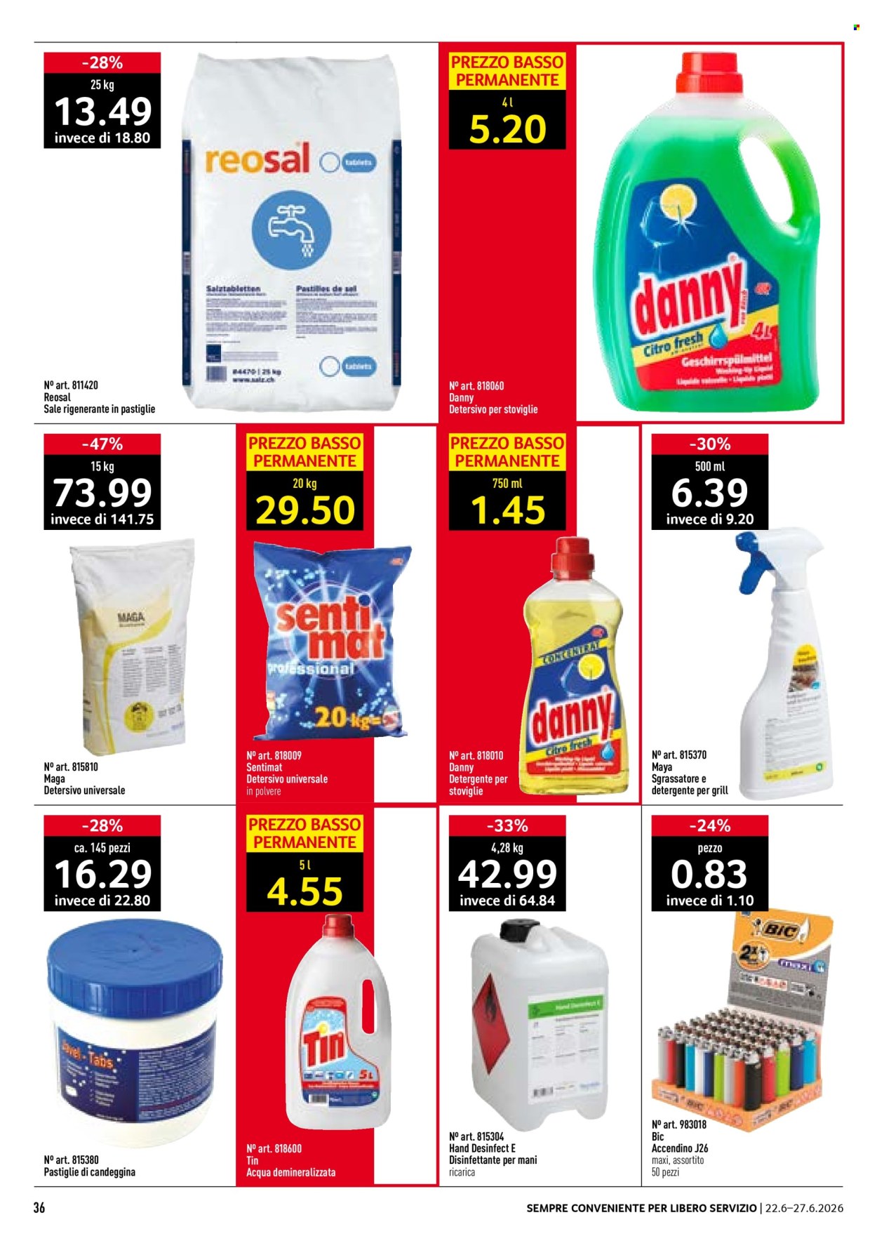 Volantino Prodega - 22.6.2026 - 27.6.2026. Pagina 36. Pagina 36