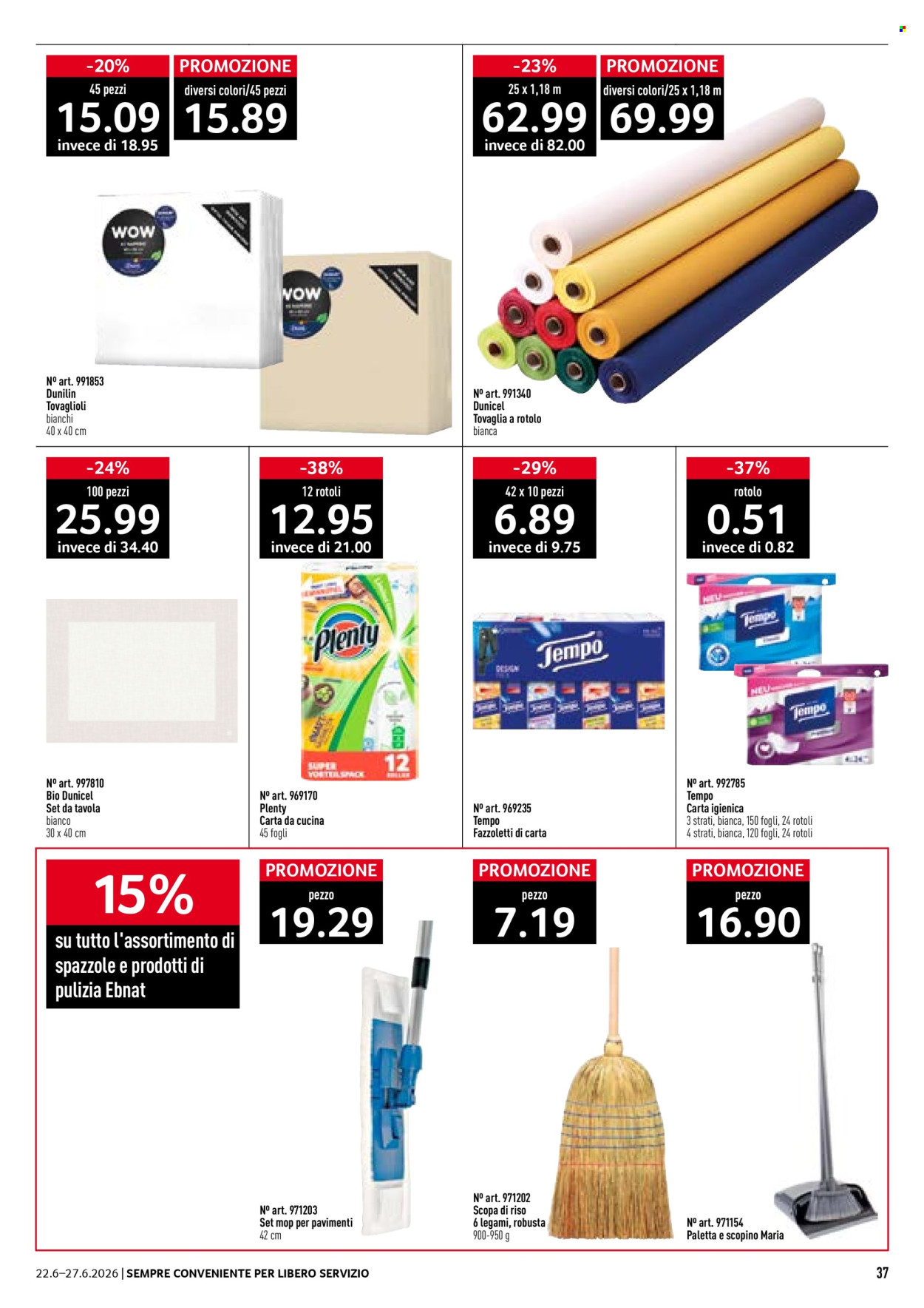 Volantino Prodega - 22.6.2026 - 27.6.2026. Pagina 37. Pagina 37