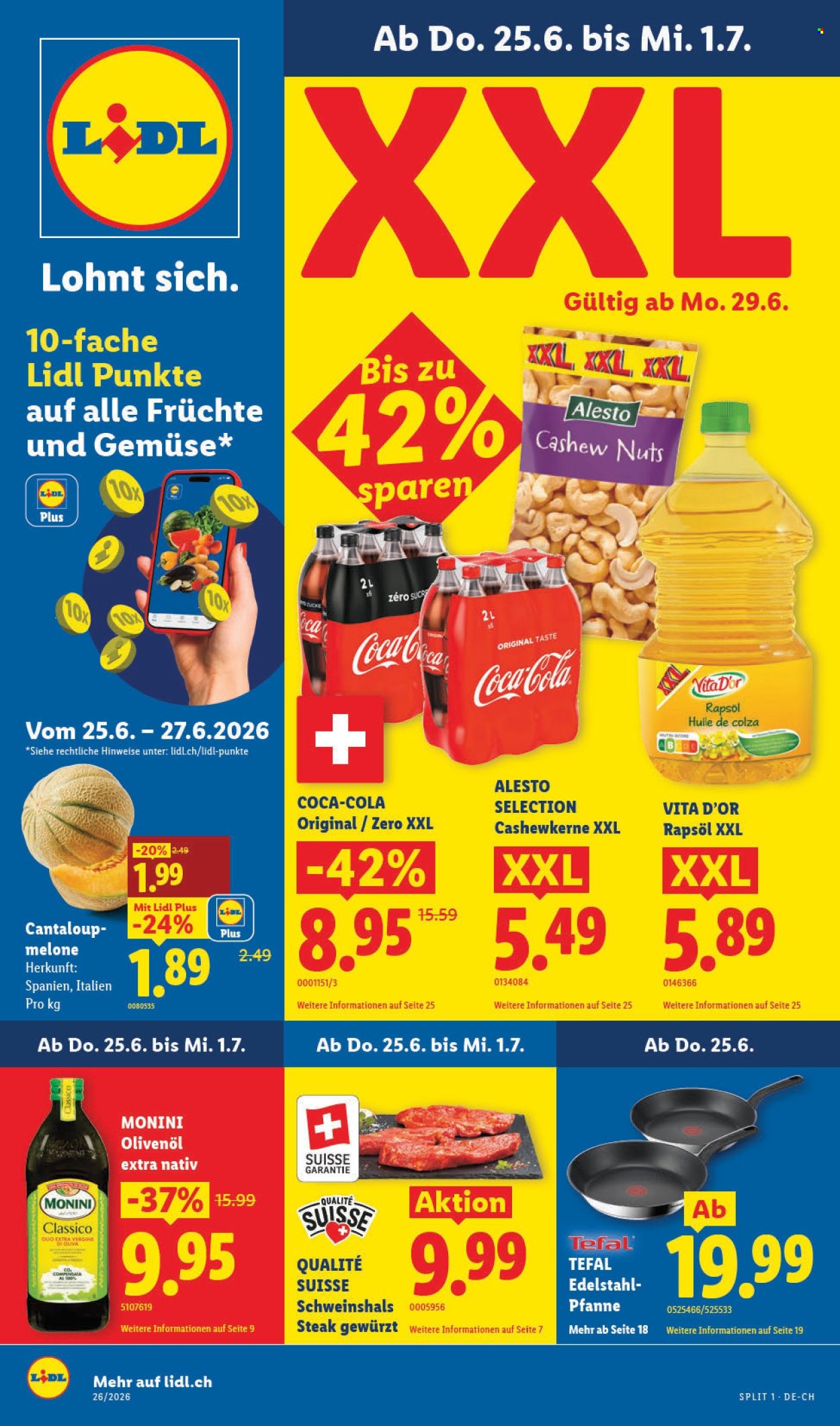 Volantino Lidl - 25.6.2026 - 1.7.2026. Pagina 1. Pagina 1