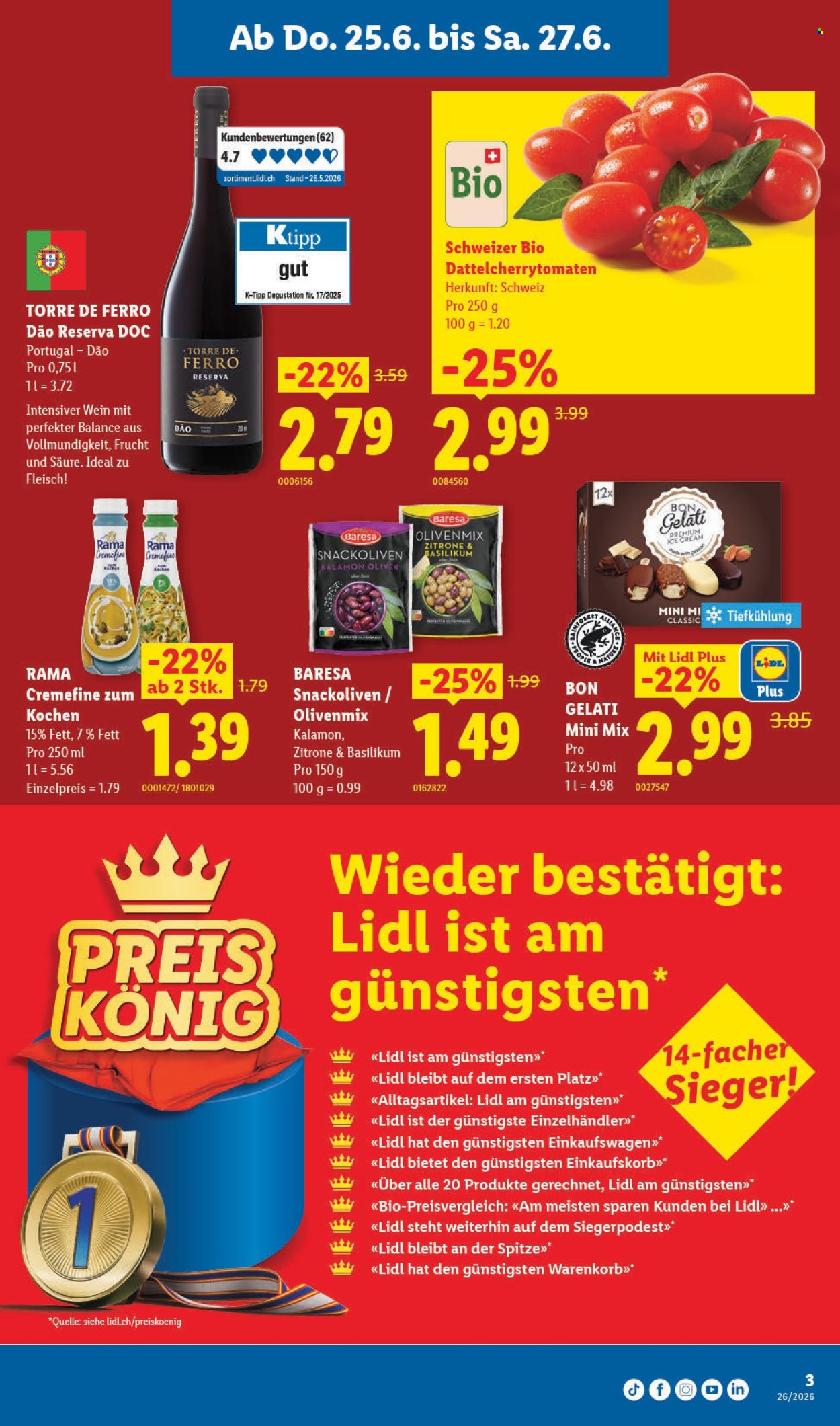 Volantino Lidl - 25.6.2026 - 1.7.2026. Pagina 3. Pagina 3