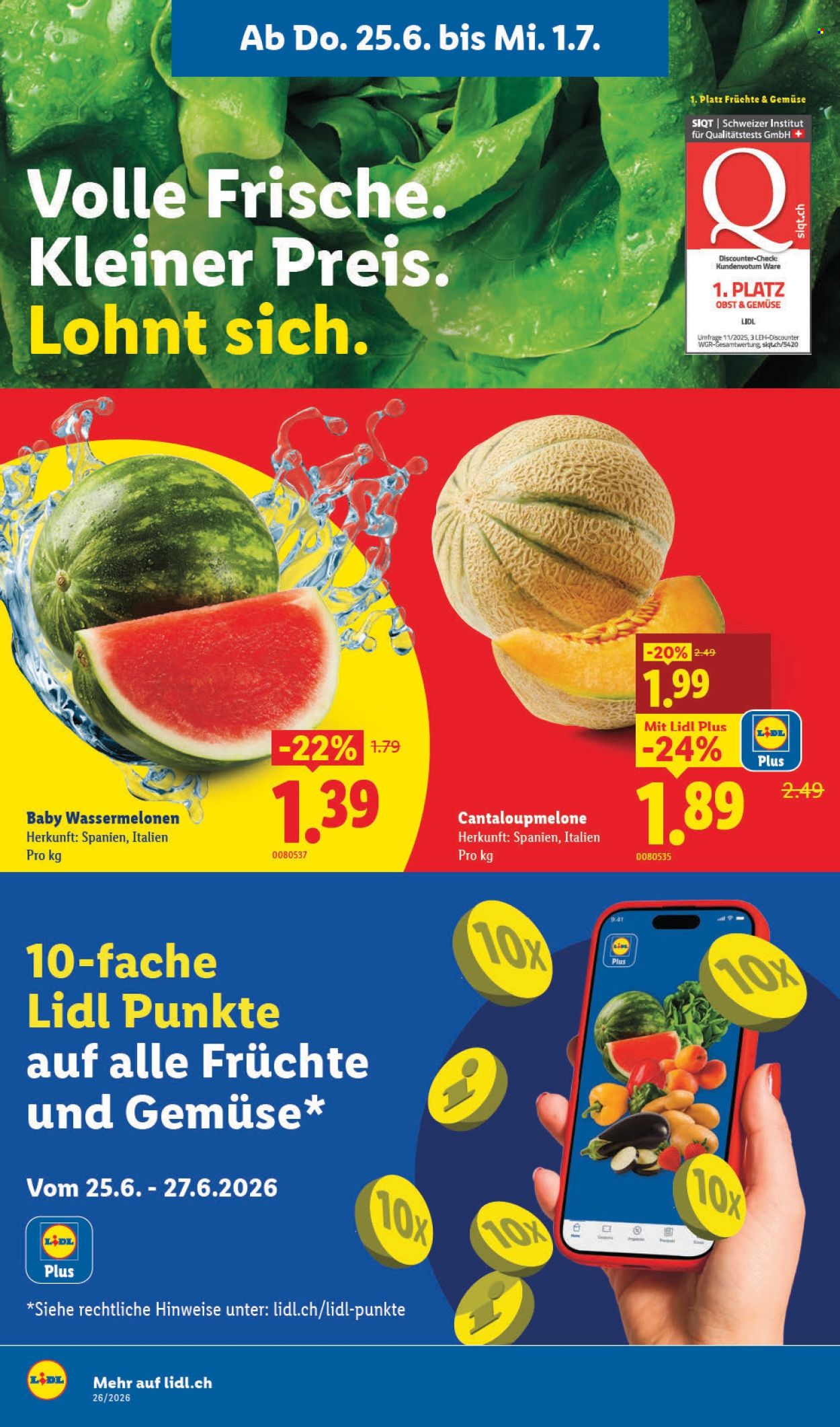 Volantino Lidl - 25.6.2026 - 1.7.2026. Pagina 4. Pagina 4