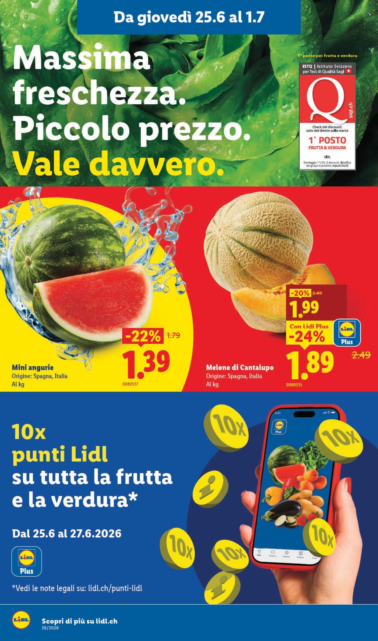 Volantino Lidl - 25.6.2026 - 1.7.2026. Pagina 4. Pagina 4