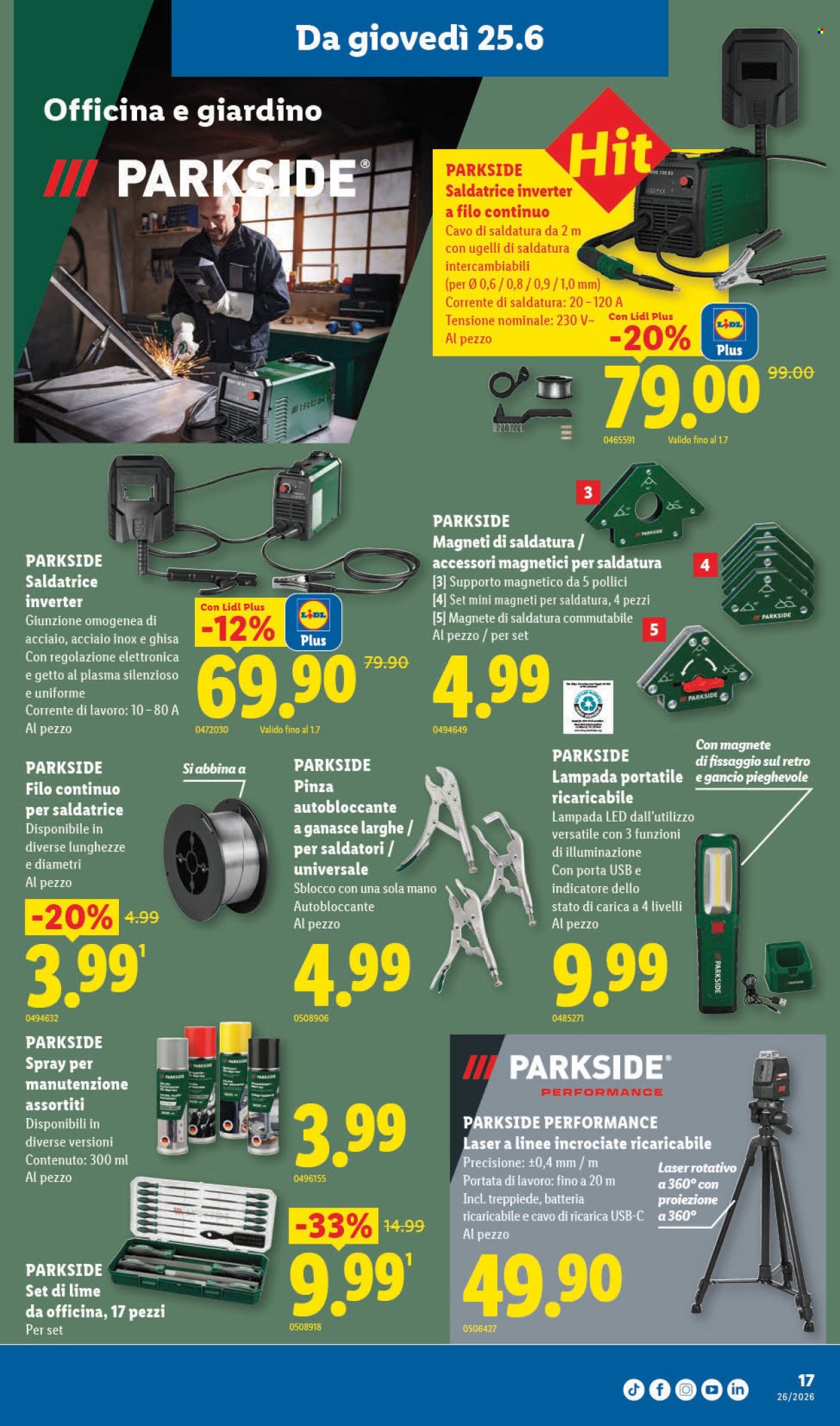Volantino Lidl - 25.6.2026 - 1.7.2026. Pagina 19. Pagina 19