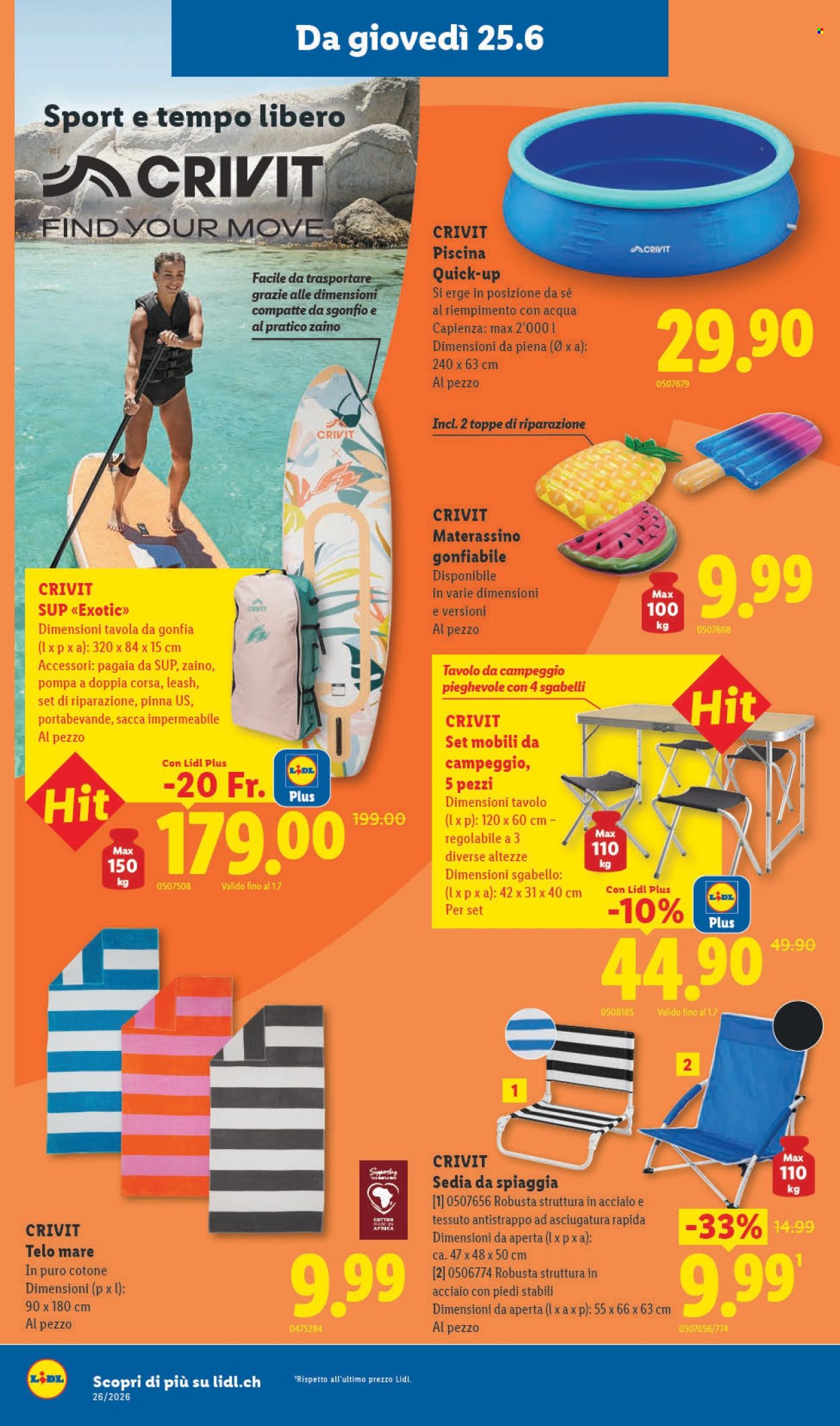 Volantino Lidl - 25.6.2026 - 1.7.2026. Pagina 22. Pagina 22