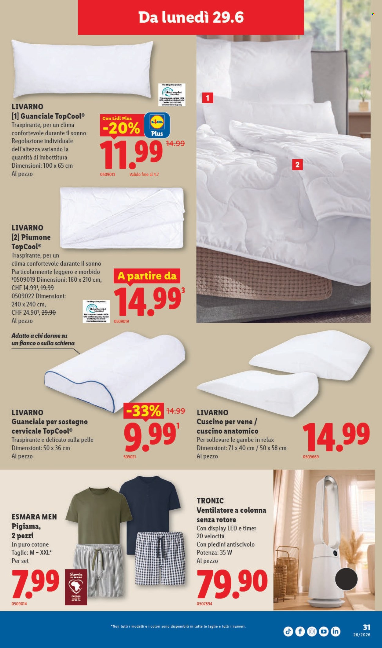 Volantino Lidl - 25.6.2026 - 1.7.2026. Pagina 33. Pagina 33