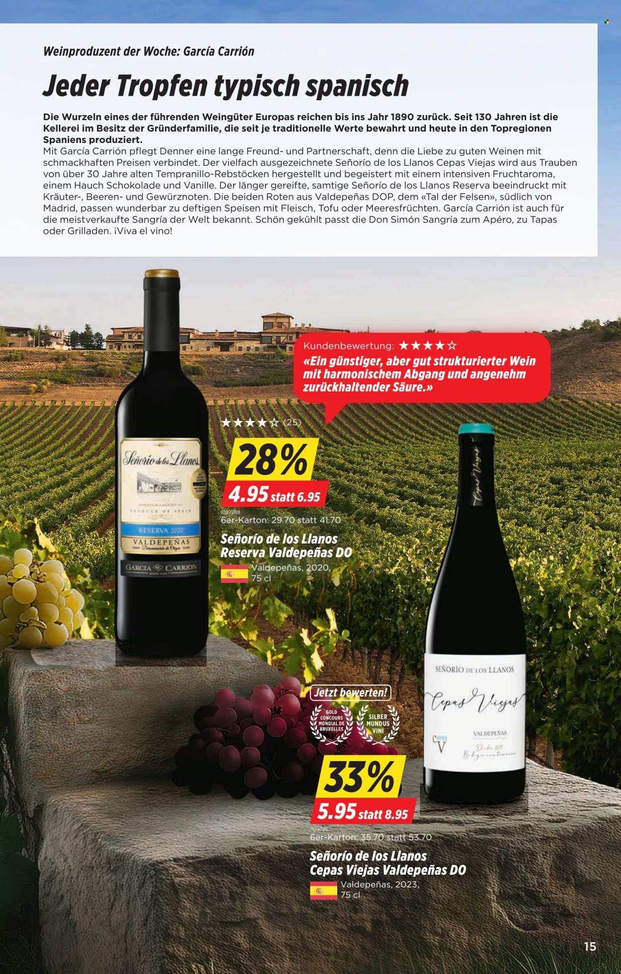 Volantino Denner - 25.6.2026 - 1.7.2026. Pagina 15. Pagina 15