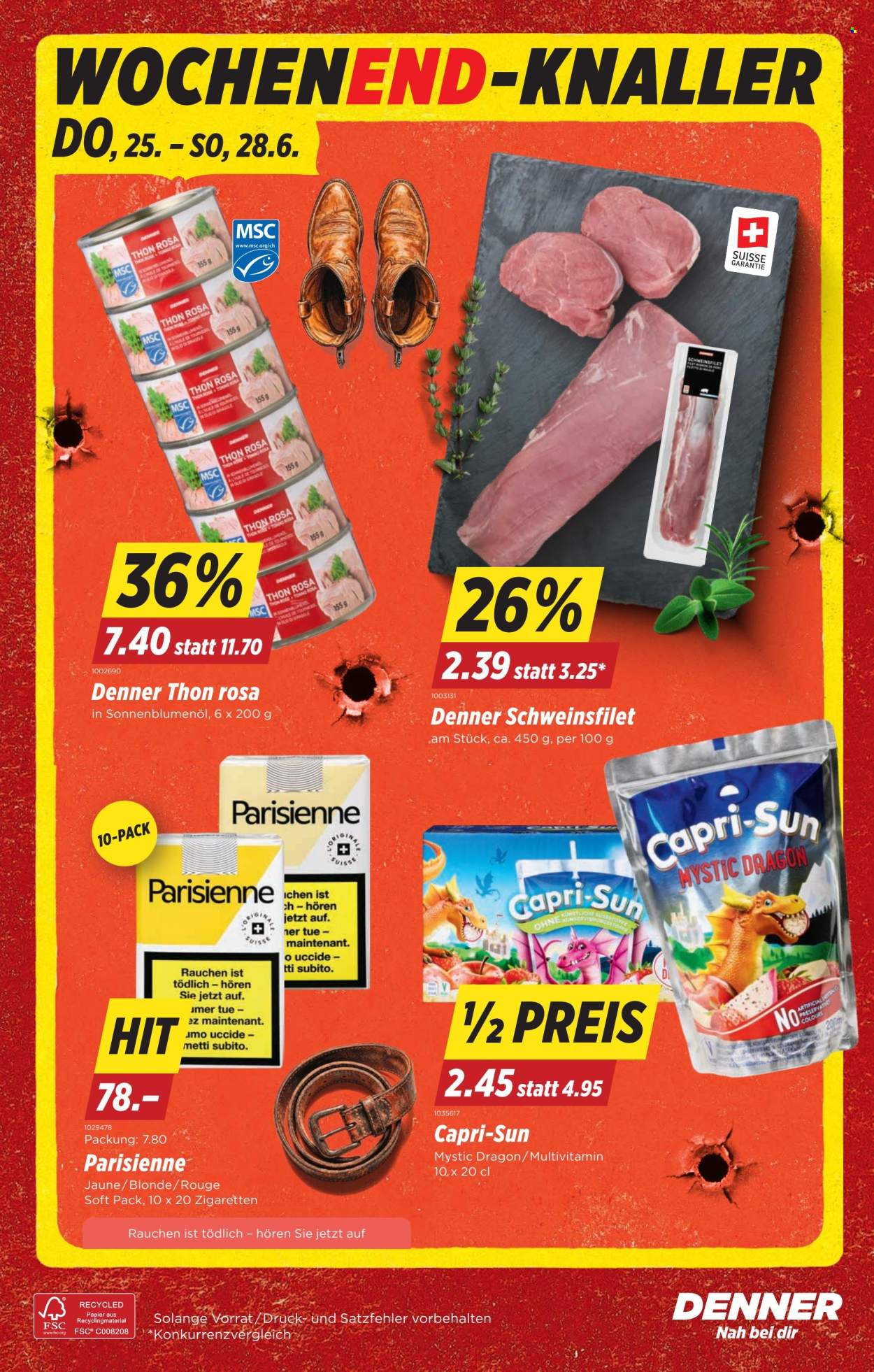 Volantino Denner - 25.6.2026 - 1.7.2026. Pagina 24. Pagina 24