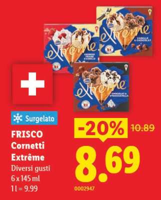 FRISCO Cornetti Extrême