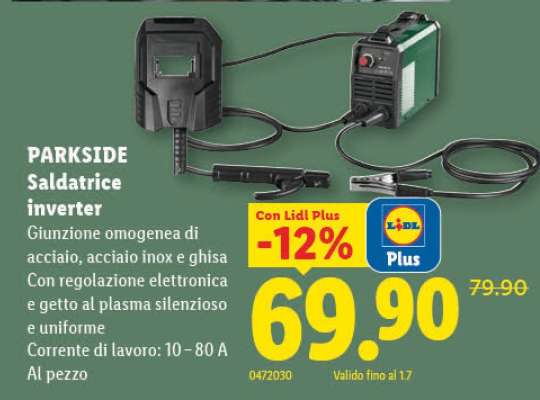 PARKSIDE Saldatrice inverter