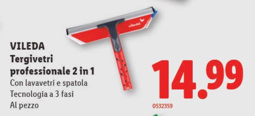 VILEDA Tergivetri professionale 2 in 1