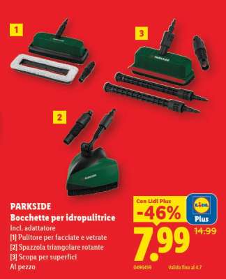 PARKSIDE Bocchette per idropulitrici