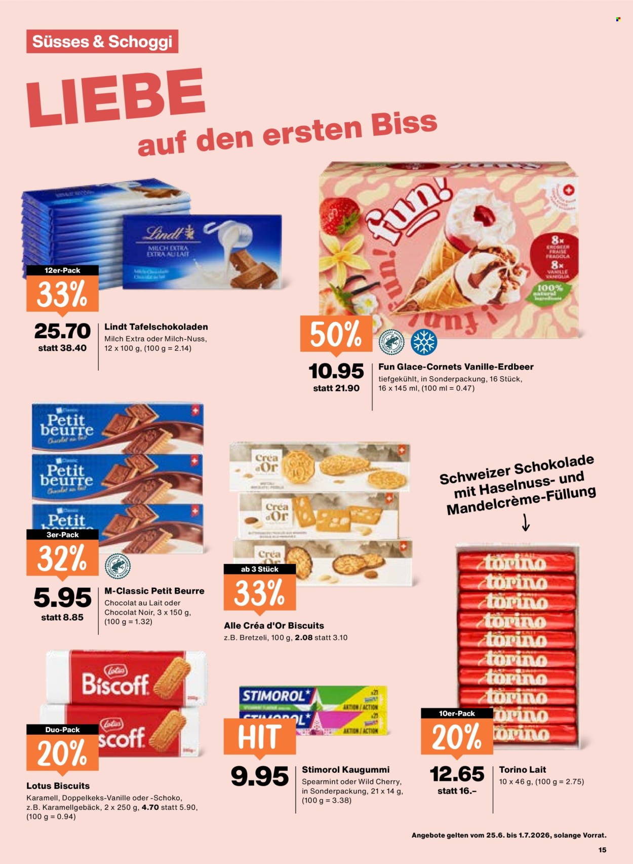 Volantino Migros - 25.6.2026 - 1.7.2026. Pagina 15. Pagina 15