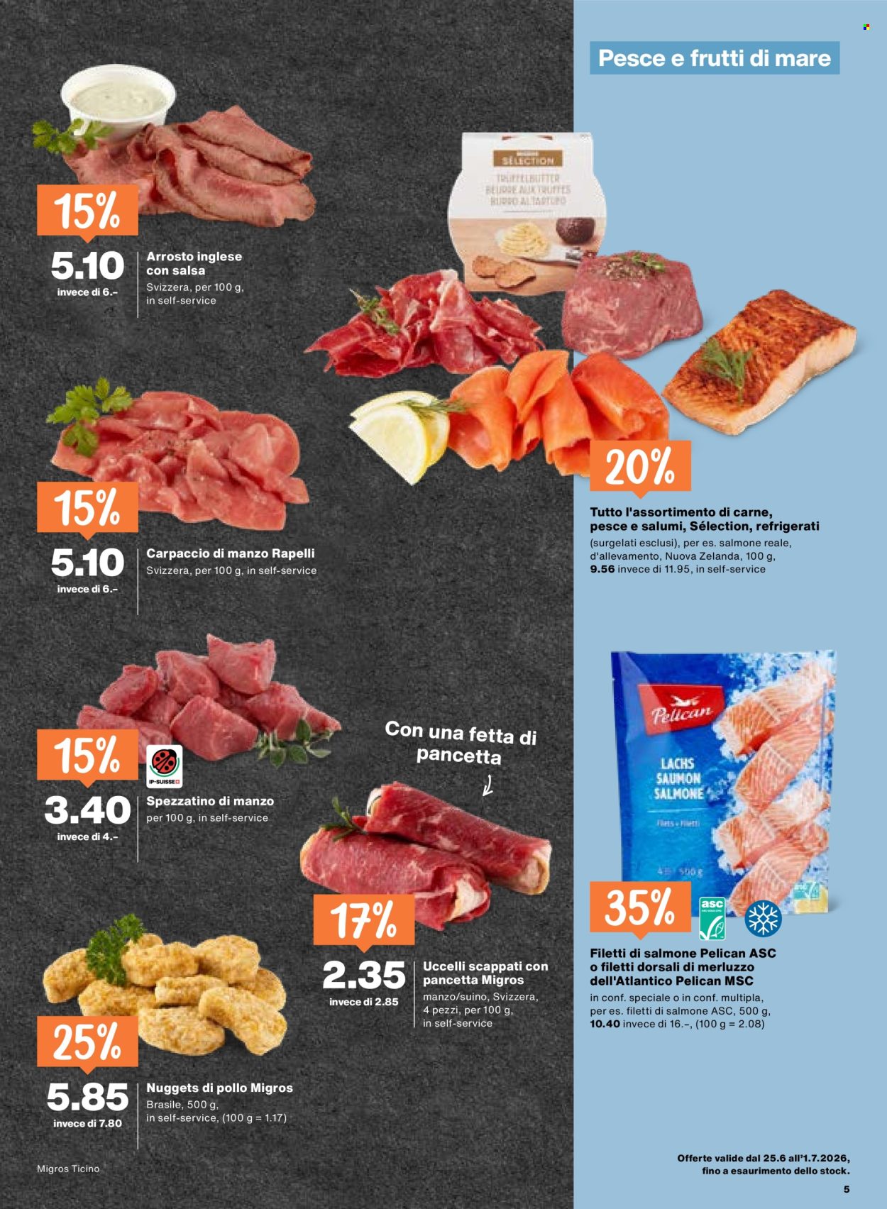 Volantino Migros - 25.6.2026 - 1.7.2026. Pagina 5. Pagina 5