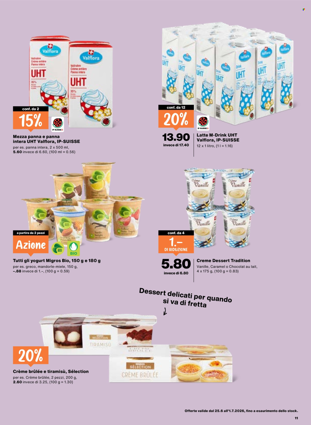Volantino Migros - 25.6.2026 - 1.7.2026. Pagina 11. Pagina 11
