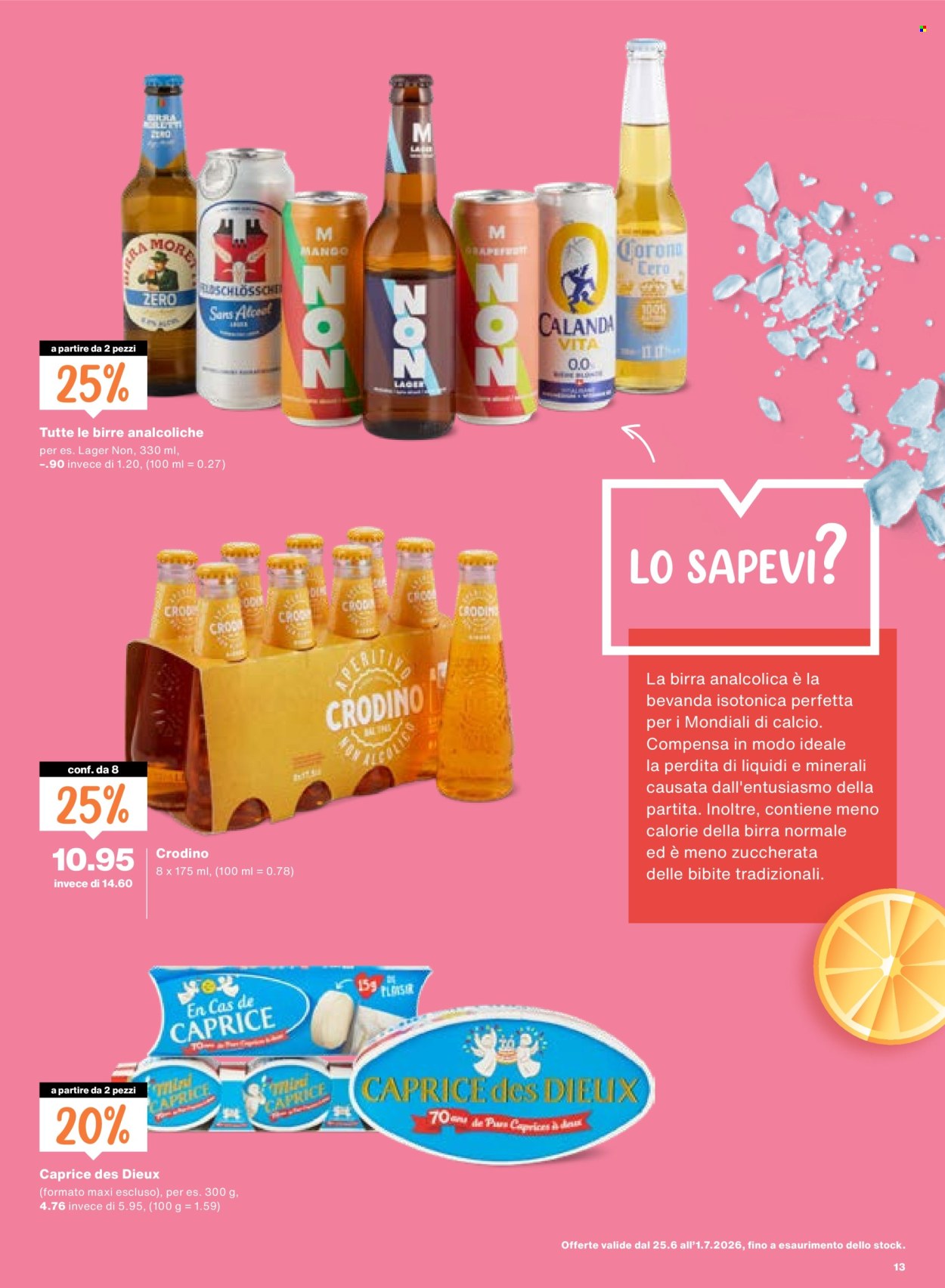 Volantino Migros - 25.6.2026 - 1.7.2026. Pagina 13. Pagina 13