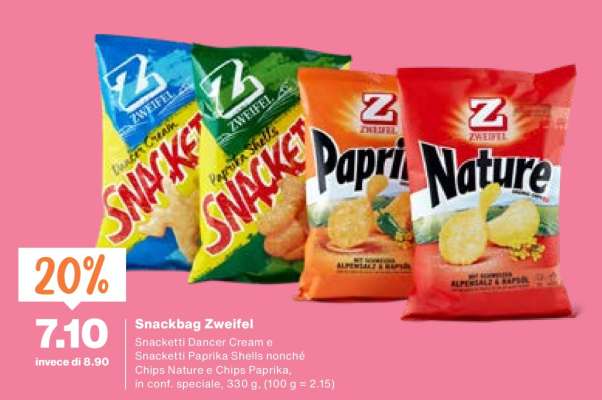 Snackbag Zweifel