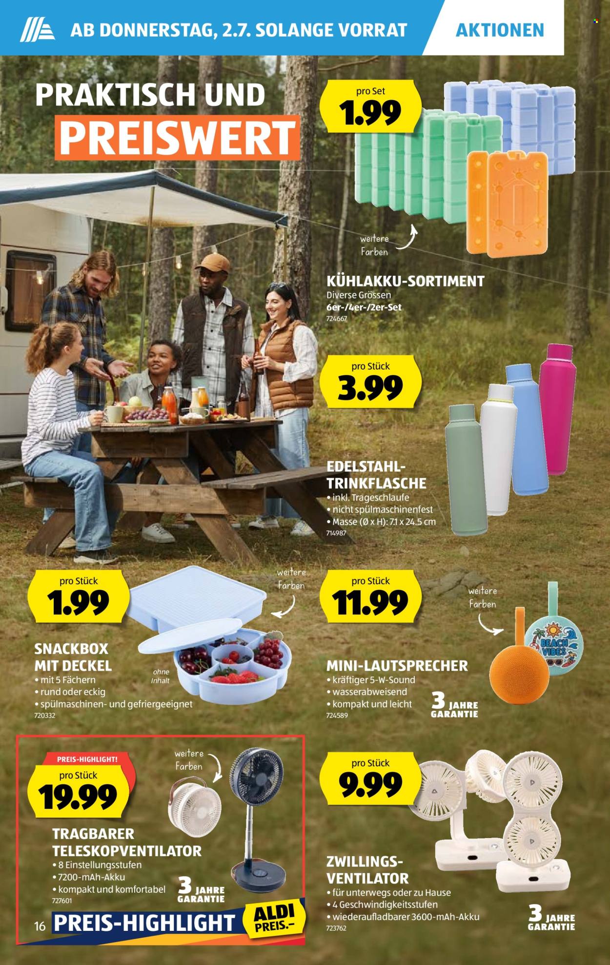 Volantino Aldi - 2.7.2026 - 8.7.2026. Pagina 16. Pagina 16