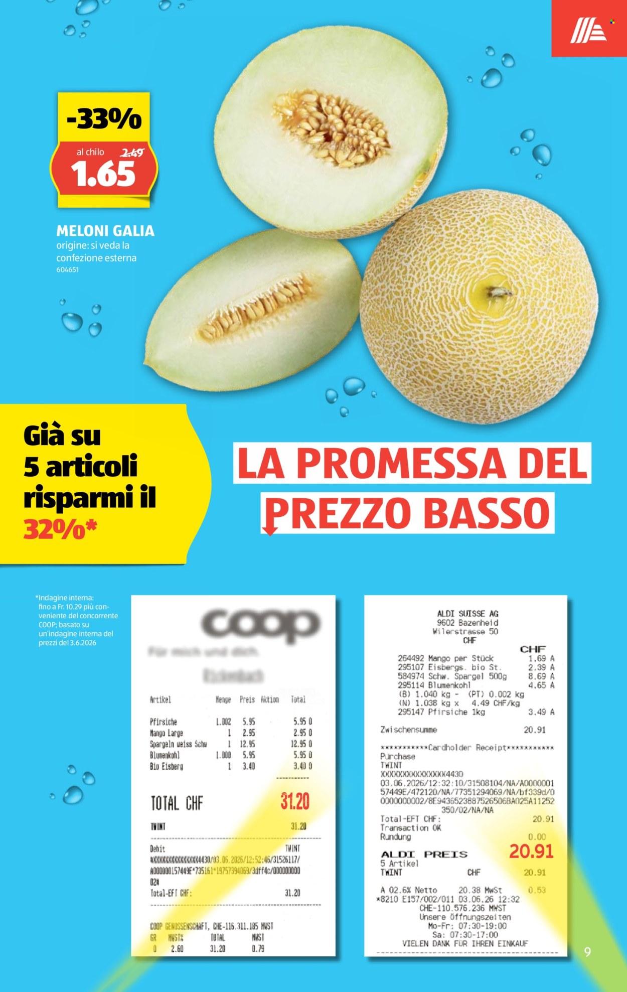 Volantino Aldi - 2.7.2026 - 8.7.2026. Pagina 9. Pagina 9