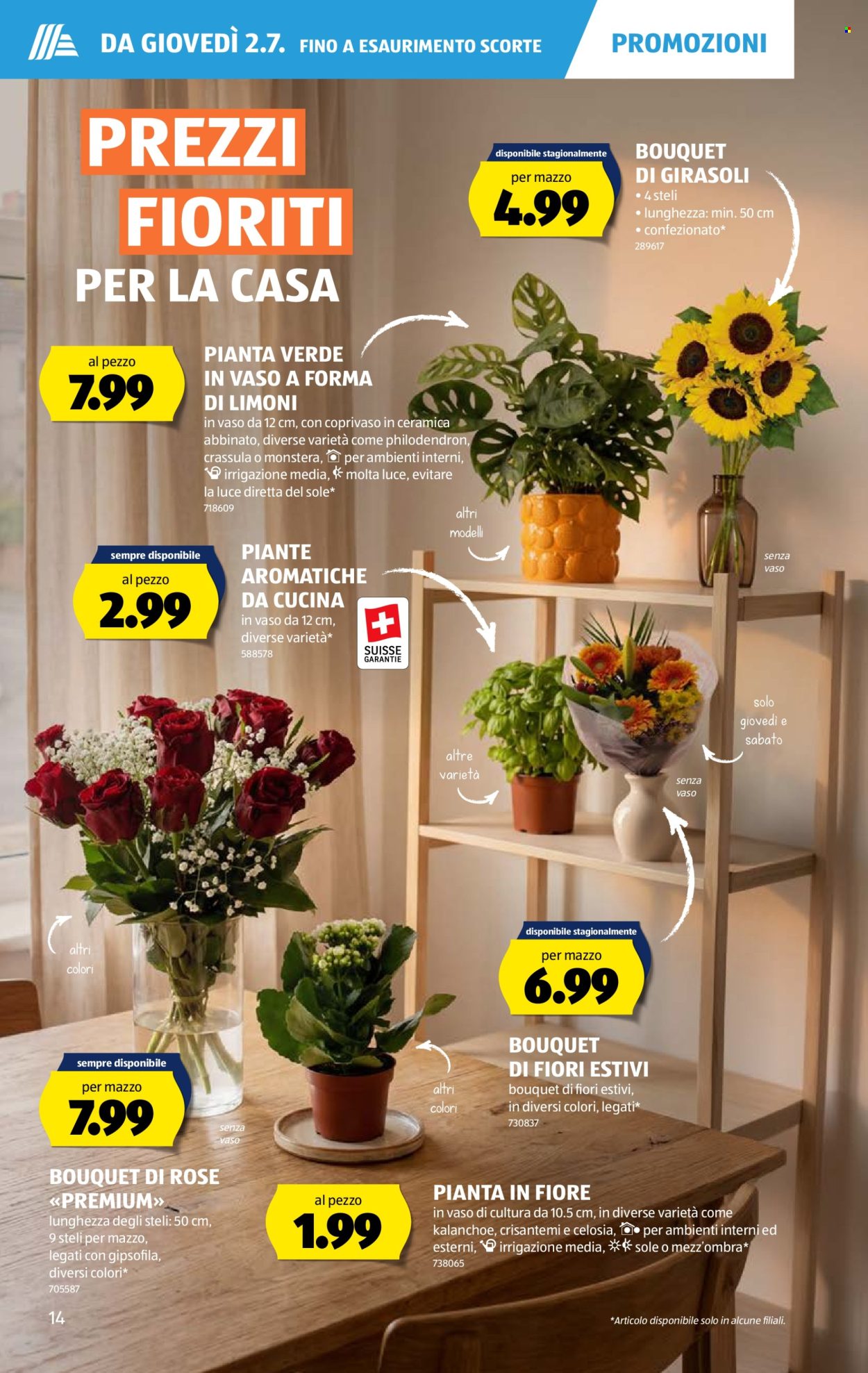 Volantino Aldi - 2.7.2026 - 8.7.2026. Pagina 14. Pagina 14