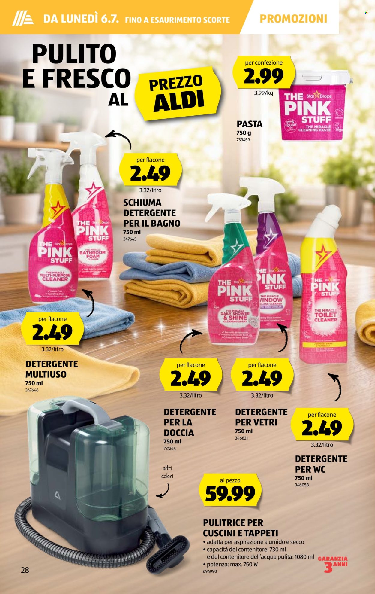 Volantino Aldi - 2.7.2026 - 8.7.2026. Pagina 28. Pagina 28